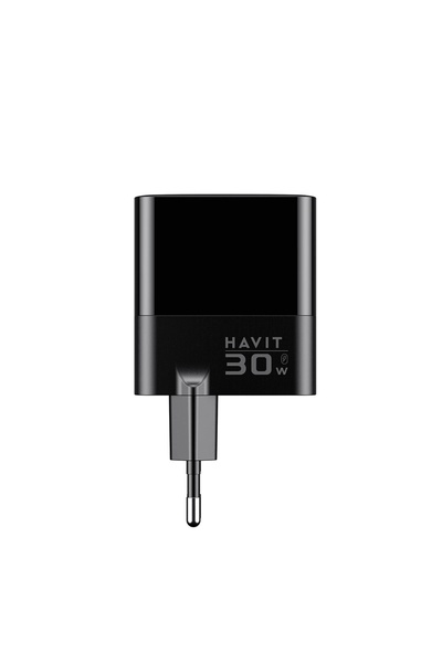 Havit Battery for 2x USB Socket, Type-C, 30W - (UCLE001 EU) - Black