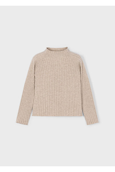 MAYORAL Pulover cu gât roșu pentru fetiță 4001