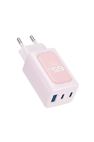 Havit 65W Power Bank, USB, 2x Type-C - (UC260 EU) - Pink