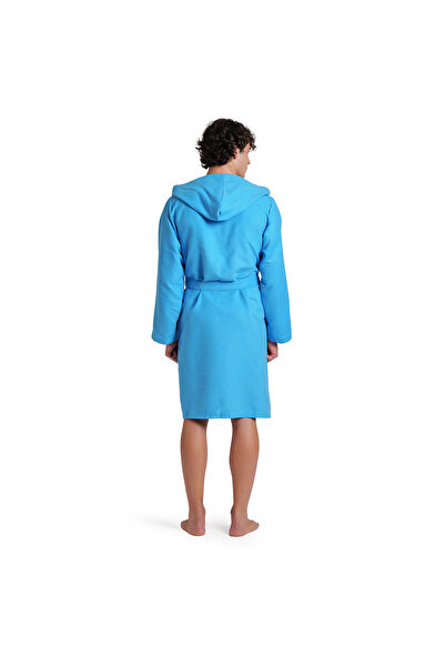 ARENA Compact Microfiber Robe Unisex Blue Bathrobe 009034810