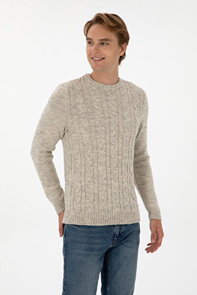 U.S. Polo Assn. Men's Stone Sweater 50307884-Vr049