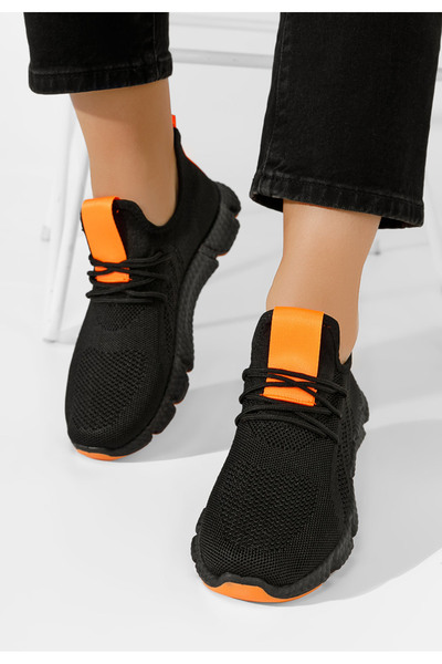 B T Shoes Černé sportovní boty dámské Saleda V5