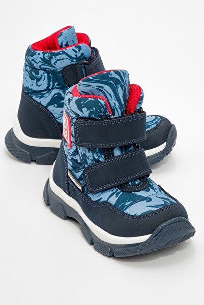 mnpc Erkek Çocuk Lacivert Su Geçirmez Anatomik Günlük Bot