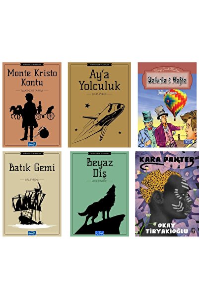 Genç Timaş Kara Panter Ortaokul Okuma Seti