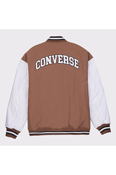 Converse Classic Erkek Kahverengi Bomber Ceket
