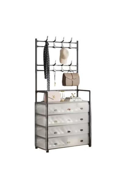 Promagg Organizator multifuncțional pentru încălțăminte și cuier,design minim...