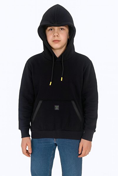 NEWKİDS Hanorac unisex pentru copii, cu glugă, cu buzunare, cu croială largă,...