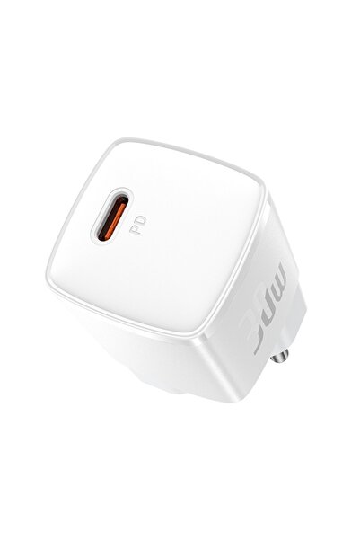 Baseus EU Type-C Charger, 30W - Cube Pro (CCXF000302) - White