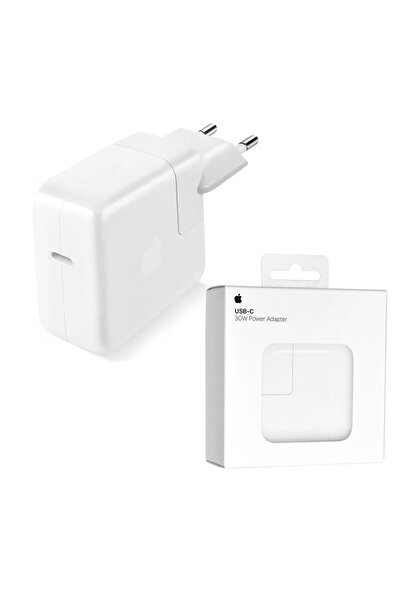 Apple Încărcător de perete Type-C, 30W - (MY1W2ZM/A) - Alb (Ambalaj blister)