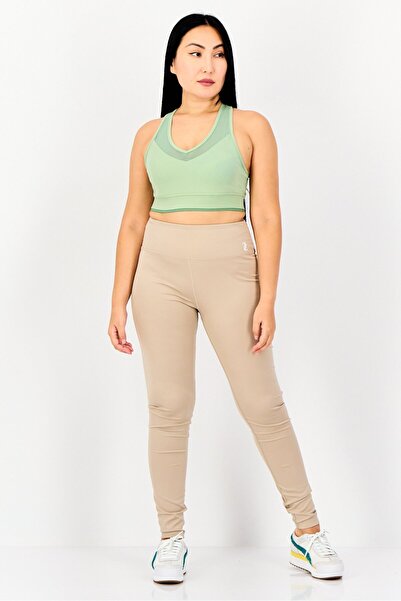 Juicy Couture Women Sportswear Fit Training Leggings, Khaki