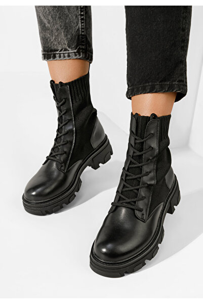B T Shoes Αρβυλάκια γυναικεία Eirado μαύρα