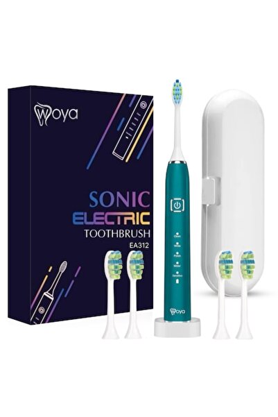 WOYA Periuță de dinți electrică Smart Sonic EA312, cu ultrasunete 38000 vibra...