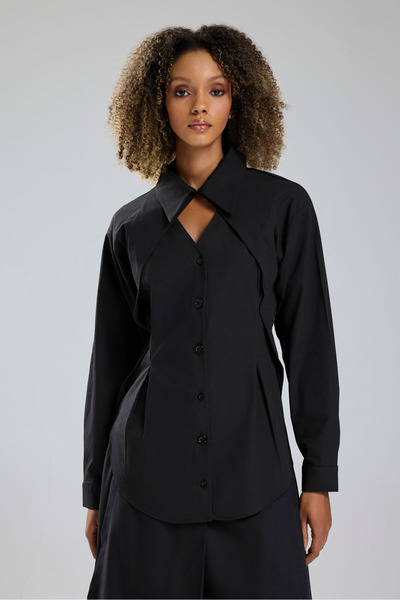 tw3 Women's Special Design Shirt with Waistband