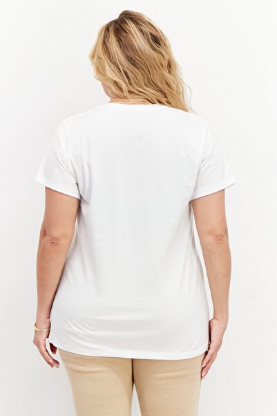 New Balance Women Sportswear Fit Short Sleeve Training T-Shirt, White