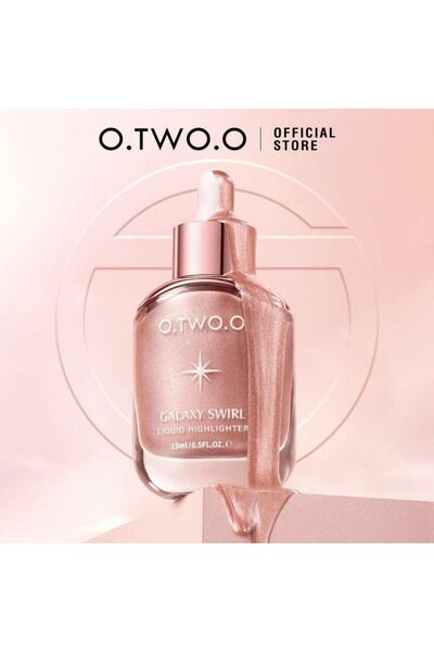 O.TWO.O Cosmetics FASHIONISTADEAL O.TWO.O Galaxy Shimmer Liquid Highlighter (#03, ROSE)