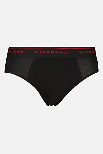 Giordano Men 2 Pieces Brand Logo Brief, Multicolor