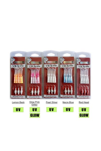 naniwaosakashi NaniwaOsakaShi V8 Jig Series 10 cm 10 gr Silikon Yem GLOW PINK GLITTER