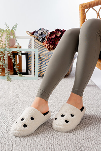 Slipcat Women's Plush Heart House Slippers Plush House Slippers Guest Slippers Bundle Slippers