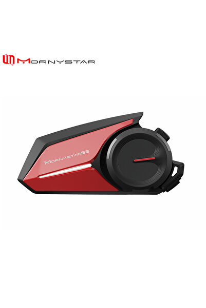 choice2 Red Mornystar S8 Intercom Bluetooth For Motorcycle Helmet Headset FM ...