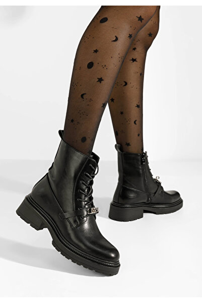 B T Shoes Αρβυλάκια γυναικεία Averda μαύρα