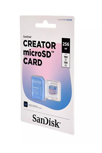 SanDisk Creator microSD Card UHS-I with Adapter 256GB