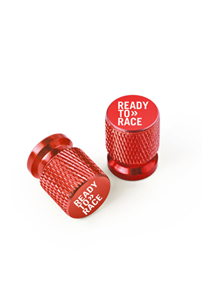 choice2 Red 2PCS Tire Valve Caps Wheel Tyre Cover CNC Aluminum Alloy For KTM ...