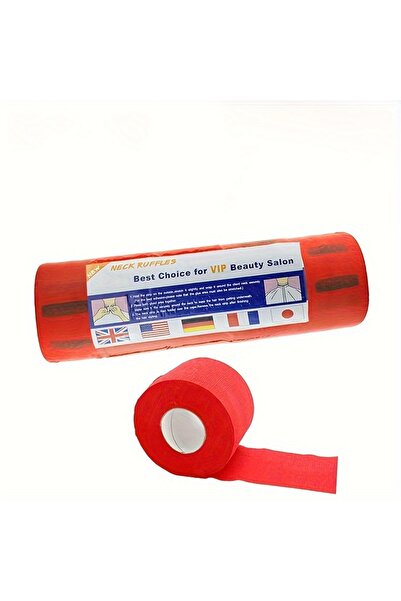 Choice6 red-1pcs Disposable Neck Strips Hair Cutting Accessories Elastic Neck...