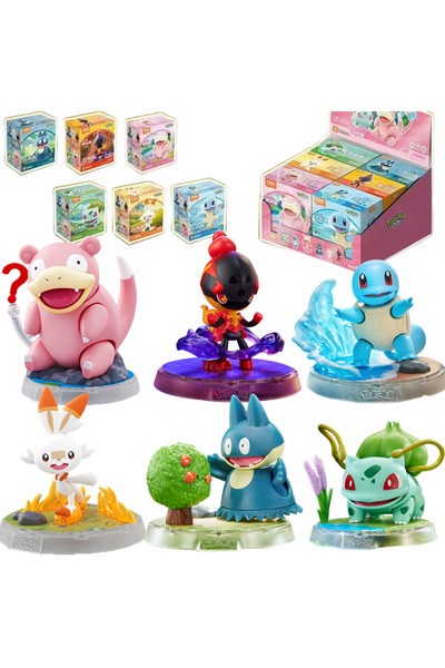 Choice4 V02 6PCS BLOKEES Original POKEMON Ceruledge Charizard Snorlax Scyther...