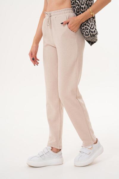 ŞİMAL Women's Thessaloniki Knitted Single Bottom Tracksuit 255061 -