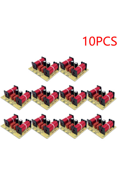 choice2 10pcs 1-10pcs 3 Way Audio Speaker 150W Crossover Circuit Treble Midra...