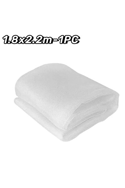 Choice6 غطاء شبكي أبيض اللون، مقاس 1.8 × 2.2 متر، قطعة واحدة، لحماية أشجار ال...