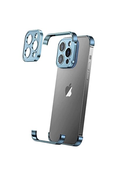 Crocodileskids Husa Metalica Edgeless Compatibila cu iPhone 16 Pro Max, Leski...