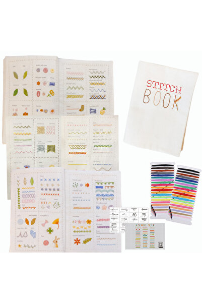 Choice1 A Style Embroidery Stitch Book for Beginners Creative Sewing Book DIY...