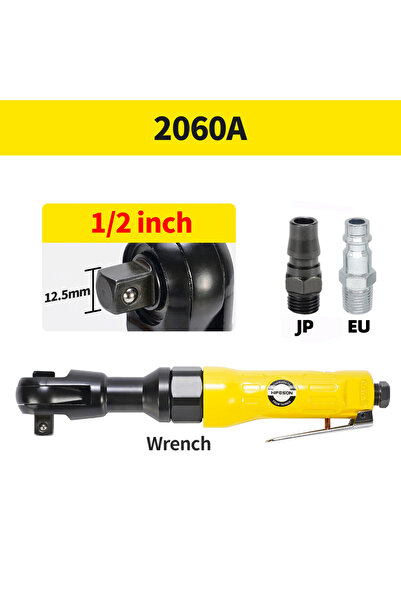choice2 2060A 1-2 Pneumatic Air Ratchet Wrench Adjust Torque Spanner Wrenchs ...