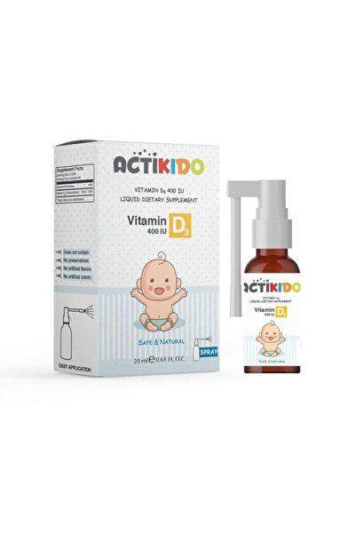 Actikido Vitamin D3 Drops/Spray 400 IU 20ml