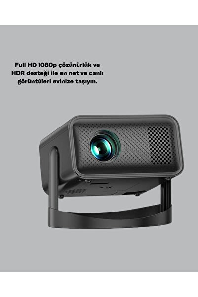 Clevora Full HD 1080P HDR Destekli Akıllı Projeksiyon Cihazı