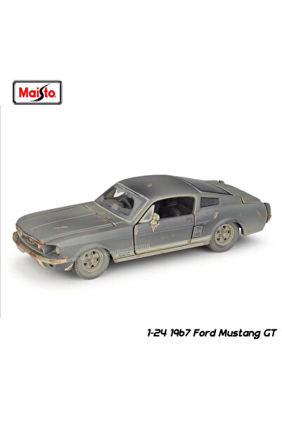 Choice8 سيارة فورد موستانج جي تي 1967 من مايستو بمقياس 1:24، نموذج سيارة فورد...