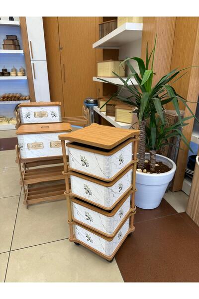 ARBOR EV Ahşap 4 Li Sebzelik