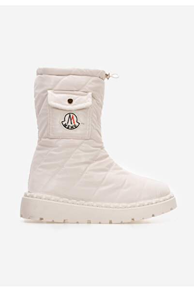 B T Shoes Γυναικείες Μπότες Χιονιού Kisena V2 μπεζ