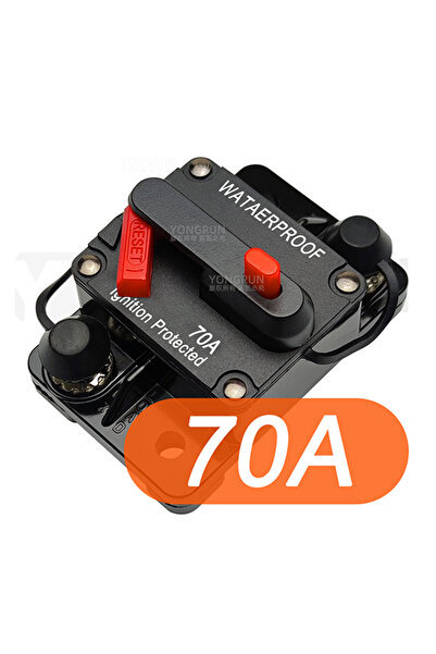 Choice15 Type A-70A Circuit Breaker 20A to 300A Manual Reset for Car Audio Sy...