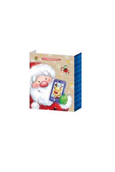 Flippy Set 6 Gift Bags Flippy, Santa Claus and Teddy Bears, Random, Paper, 18.5x22.5x8.5cm, Multicolor