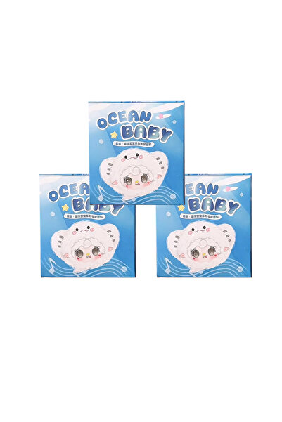 Choice 3pcs random Yooki V6 Ocean Baby Series Mysterious Plush Blind Box Cute Bag Pendant Keychain Desktop