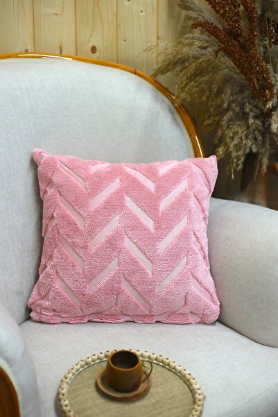 Elvya Chevron |   Husă decorativă pentru pernă Welsoft Jacquard 43x43 cm - ZTCHEVRON