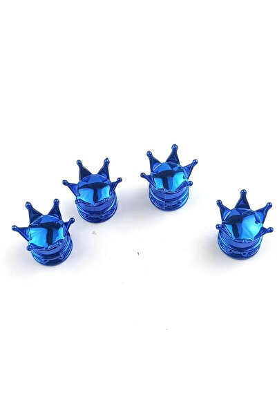 Choice Blue 4 PCS Universal Crown Wheel Valve Covers Air Dustproof Waterproof...