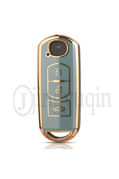 Choice 3 Buttons green Jingyuqin TPU 2/3Buttons Auto Remote Key Shell Case fo...