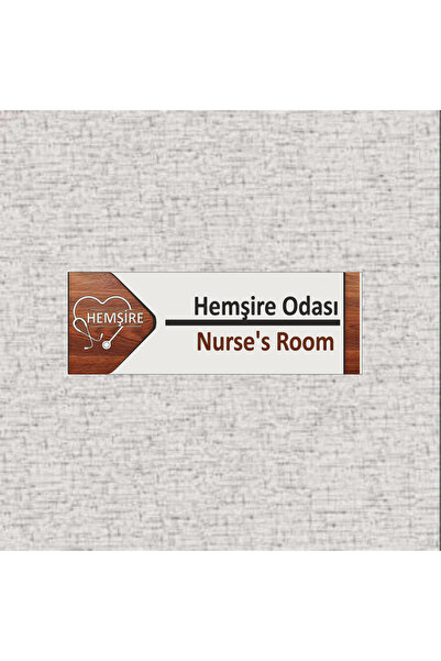 sıradışıhediyem Metal hemşire odası Ofis Oda Kapı İsimliği Yönlendirme Tabela...