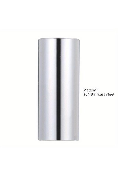 Choice1 Silver 1Pc 60MM Guitar Slide Bar Stainless Steel Metal/Acrylic Finger...