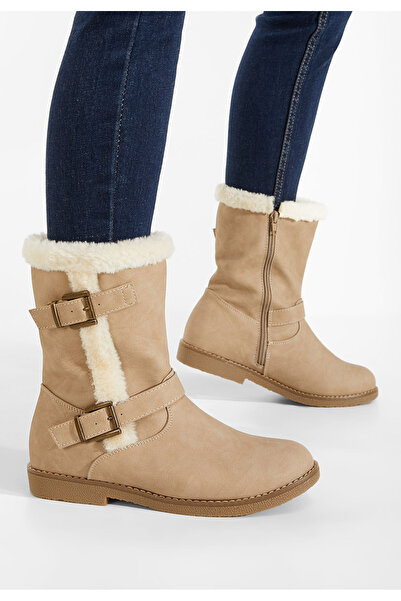 B T Shoes Γυναικείες Μπότες καφε Imola