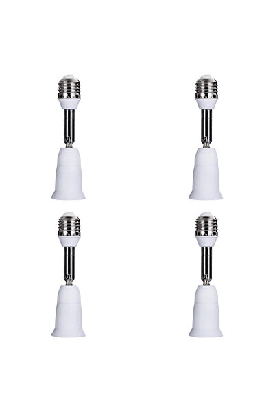 Choice1 4 قطع حامل مصباح LED، 1-6 قطع، محول تمديد مرن، قاعدة تمديد من E27 إلى...