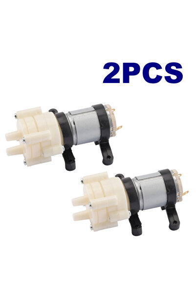 Choice1 مضخة مياه R385 عدد 2، تعمل بجهد 6-12 فولت تيار مستمر، مضخة غشائية 12 ...